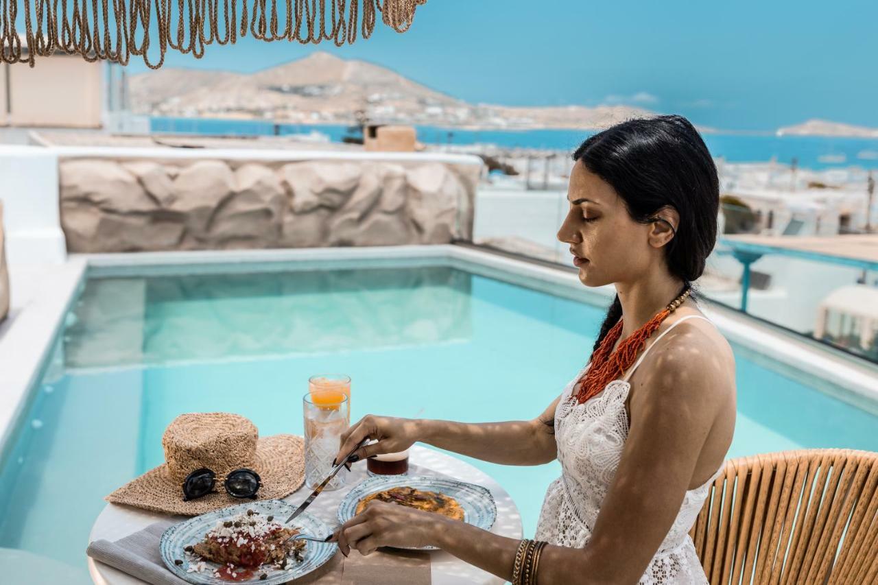 Bohemian Luxury Boutique Hotel, Adults Only Náousa Eksteriør billede